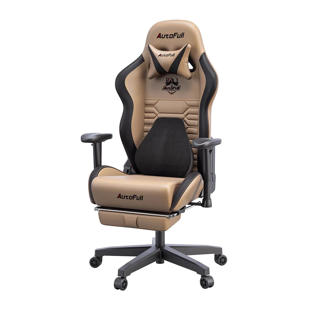 AutoFull C3 Gaming Chair Office Chair Ergonomic Computer Gaming Chair PU Leather - Image 6
